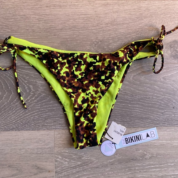 The Bikini Lab Animal print bikini bottoms L NWT - Picture 1 of 7